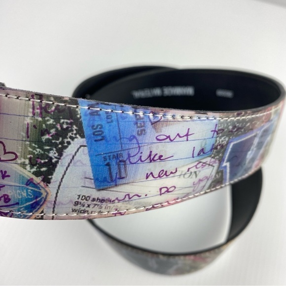 Vintage Y2K Lentricular Hologram Belt 38 inches - Picture 5 of 8